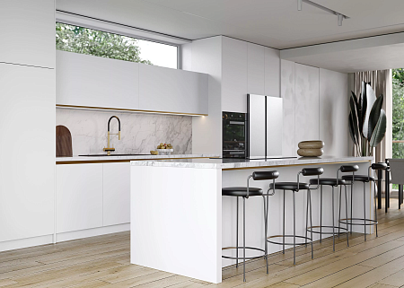 Кухня на заказ KSO-10 с островом