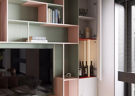 Стенка для гостиной на заказ SDG 100