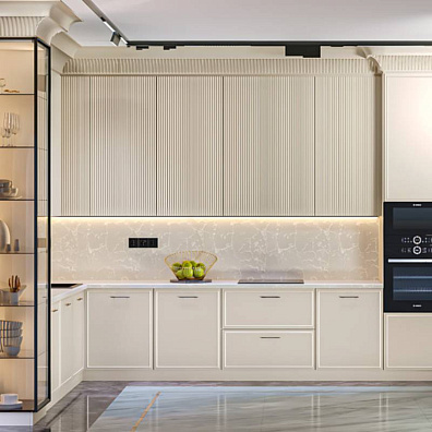 Кухня на заказ UHB-9 угловая