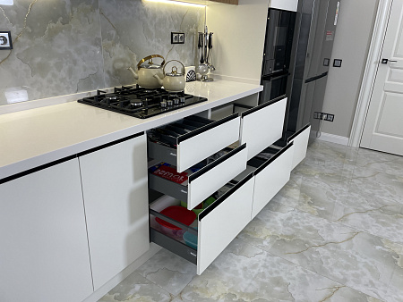 Кухня на заказ PHW-9 прямая