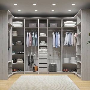 Гардеробная комната GU-11 на заказ