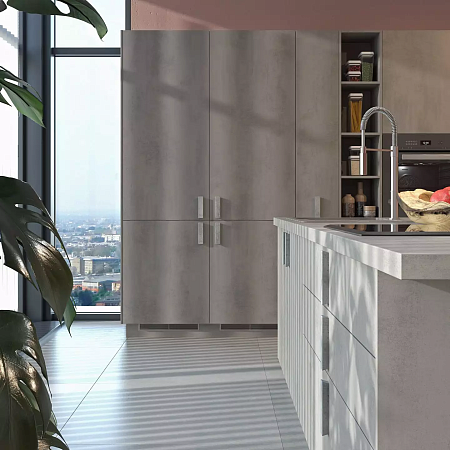 Кухня на заказ KSO-8 с островом